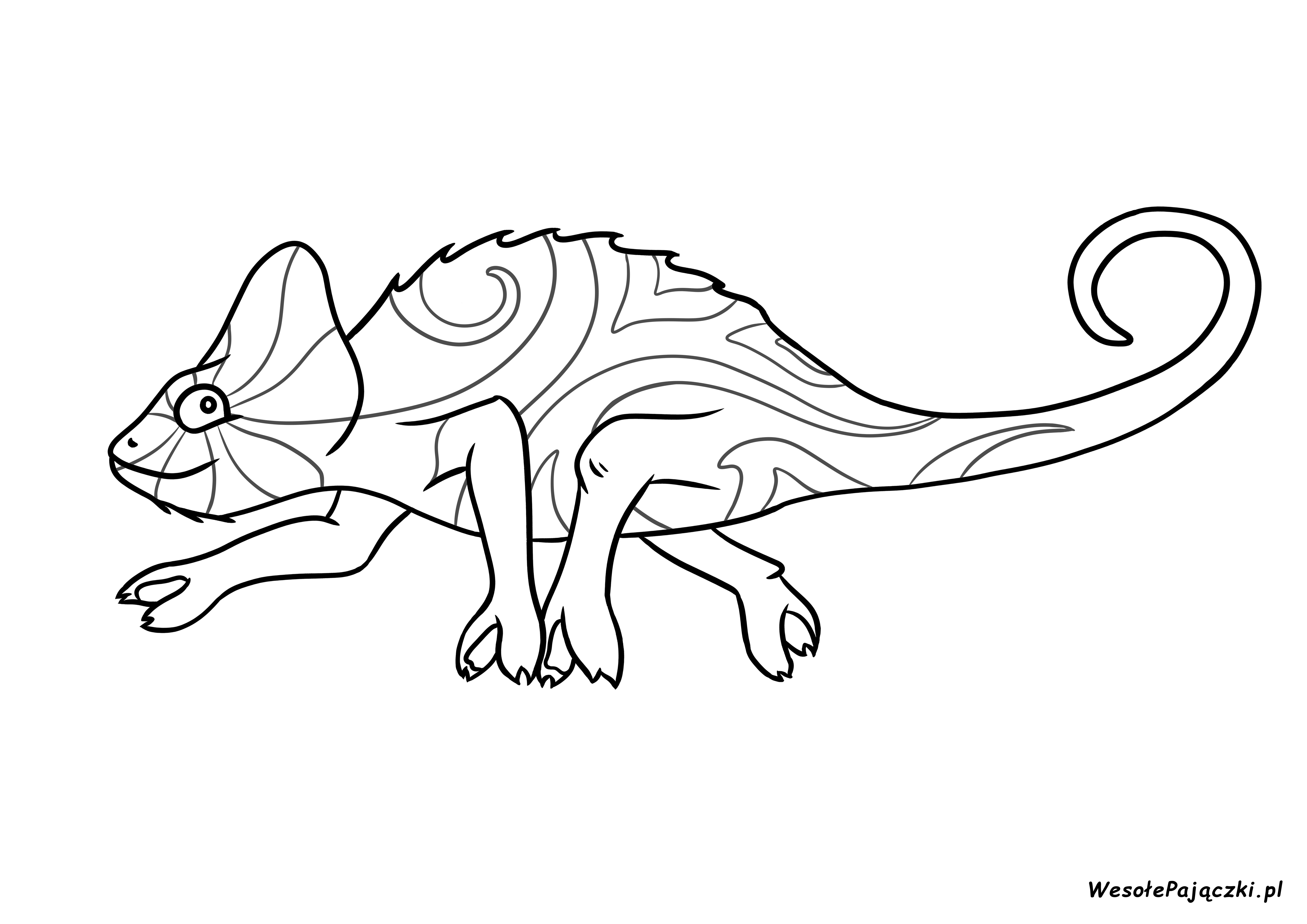 Karnawałowy kameleon