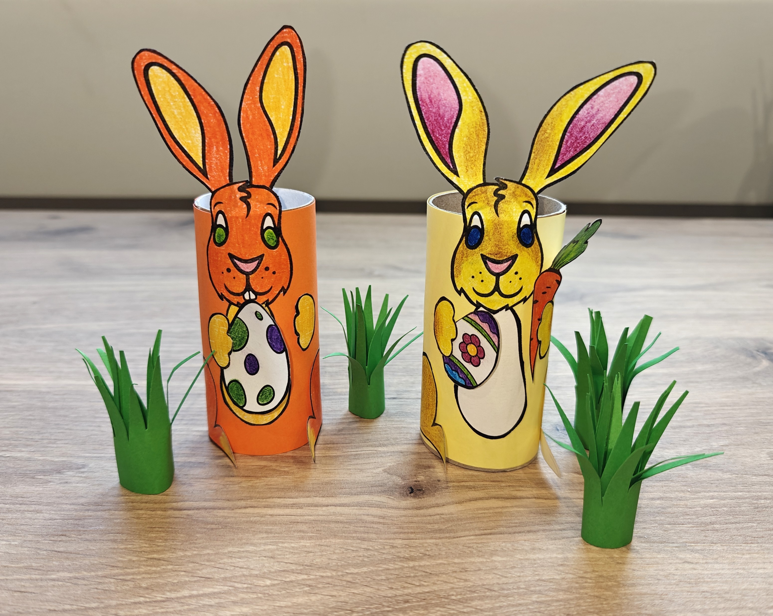 Zajączki wielkanocne