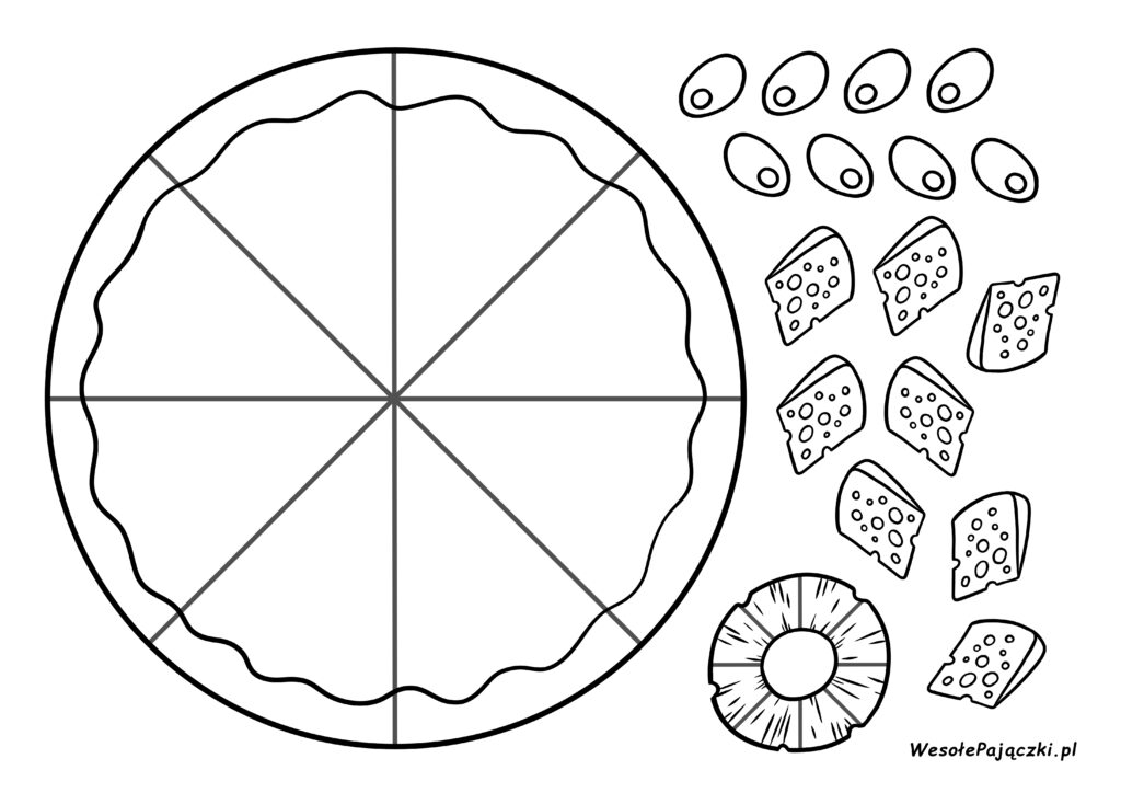 Pizza zrób to sam, część pierwsza - ciasto plus kilka składników na pizzę.