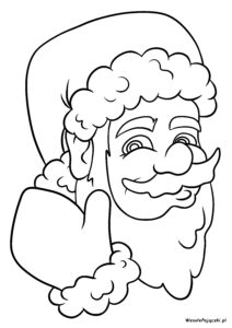 Ho, ho , ho! Wita się z Tobą sam Święty Mikołaj. Gwiazdor.